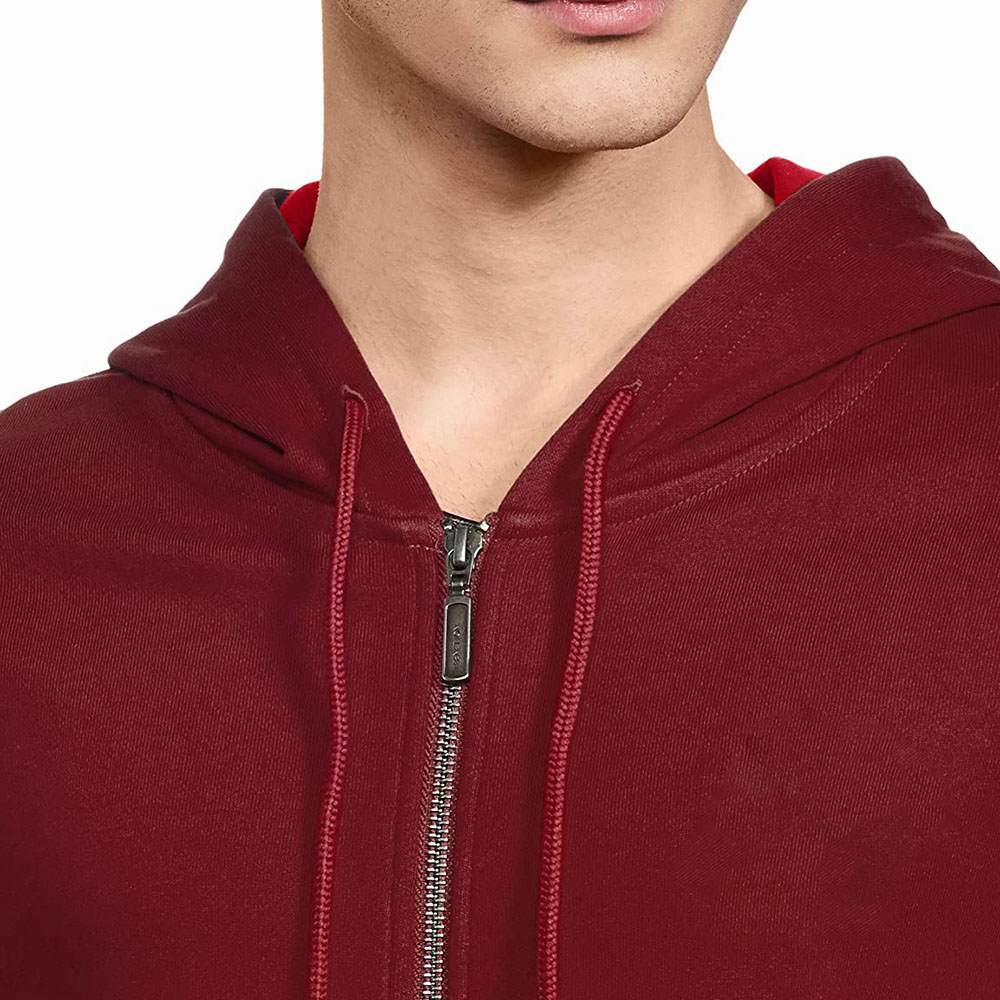 New Arrival Custom Wholesale Blank 300 Gsm Heavyweight 100% Cotton Fleece Pullover Men Hoodie In Bulk